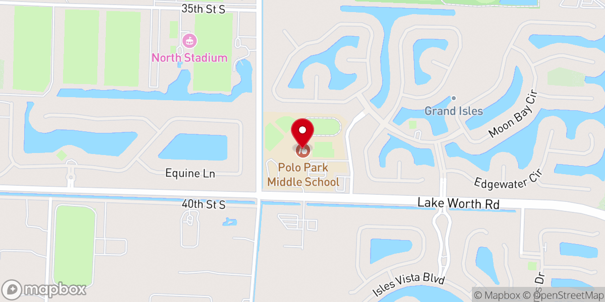 Map showing location of Promise Life Chapel