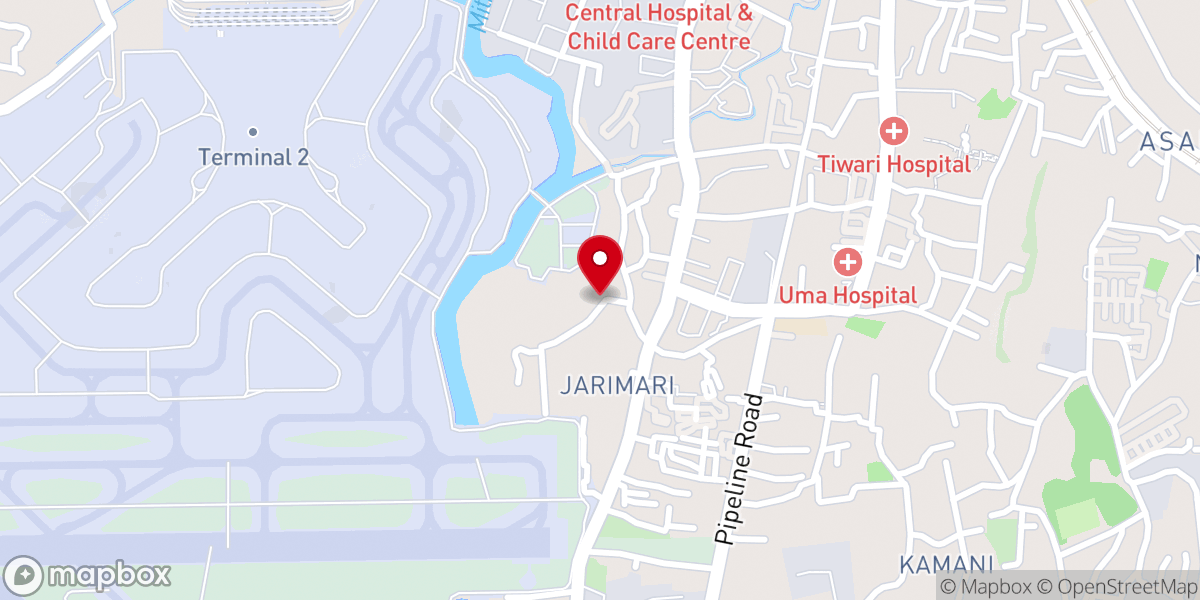 Map showing location of UPCI