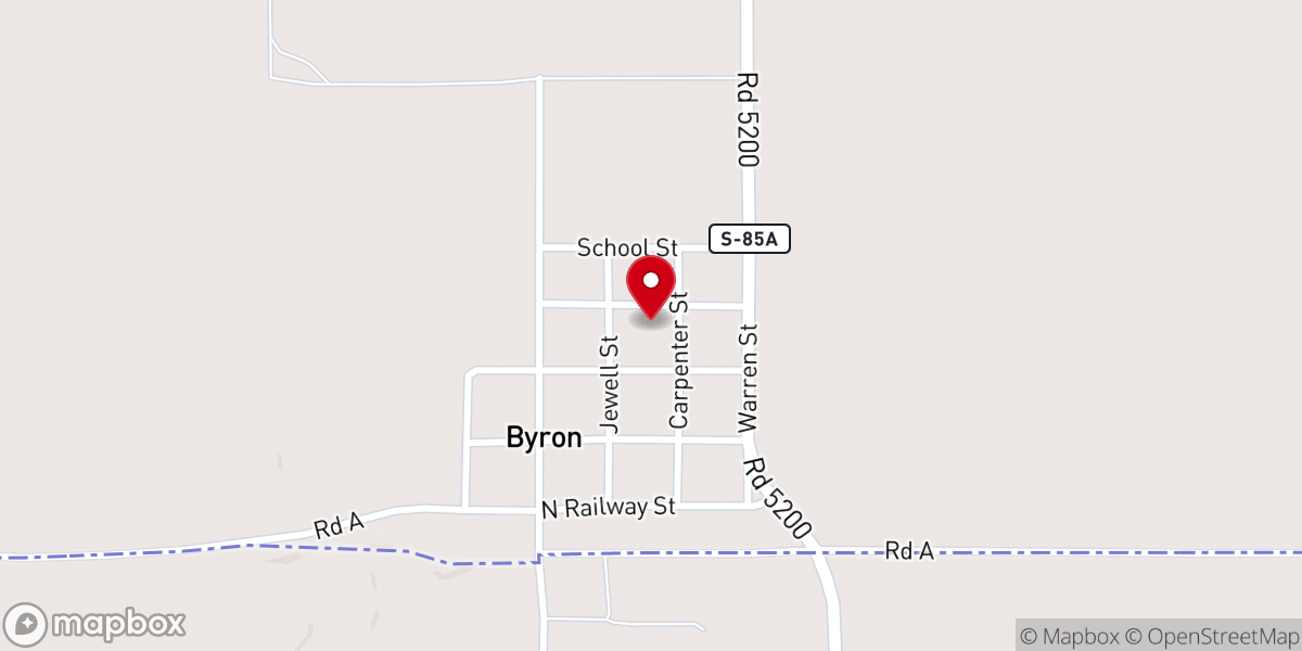 Map showing location of St Paul Lutheran Church ELCA