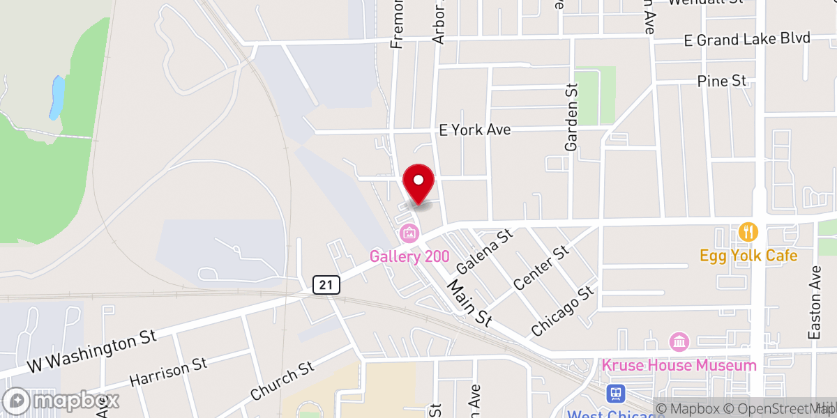 Map showing location of Neighborhood Food Pantries - West Chicago