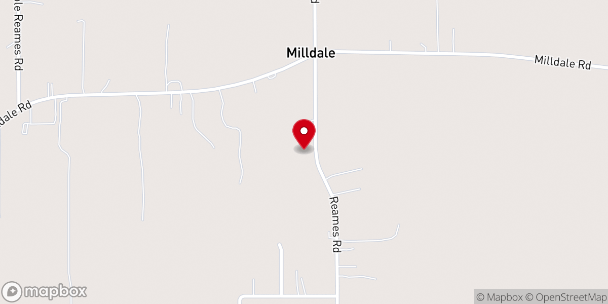 Map showing location of Mount Wade Church