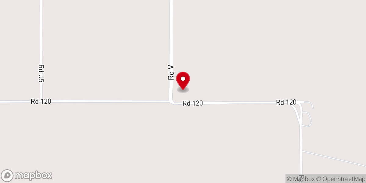 Map showing location of Lakin Mennonite Church