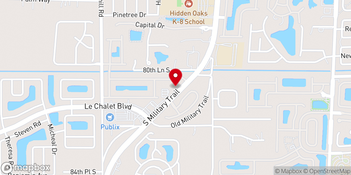 Map showing location of Al Amin Center