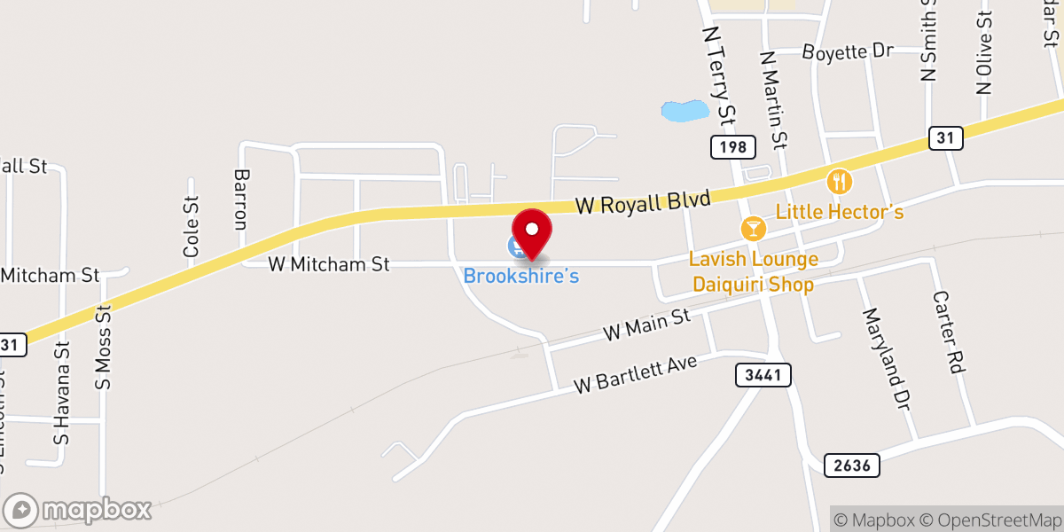Map showing location of Faith In Action Outreach Malakoff Food Pantry and Clothes Closet
