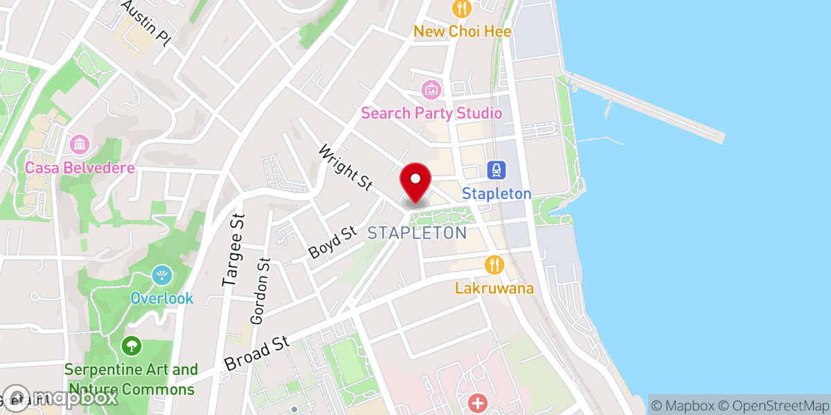 Map showing location of The Church Of Pentecost Usa Inc. Staten Island Assembly