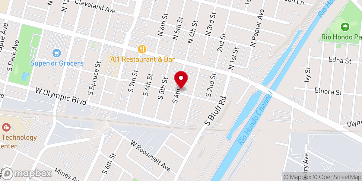 Map showing location of Iglesia Methodista Libre