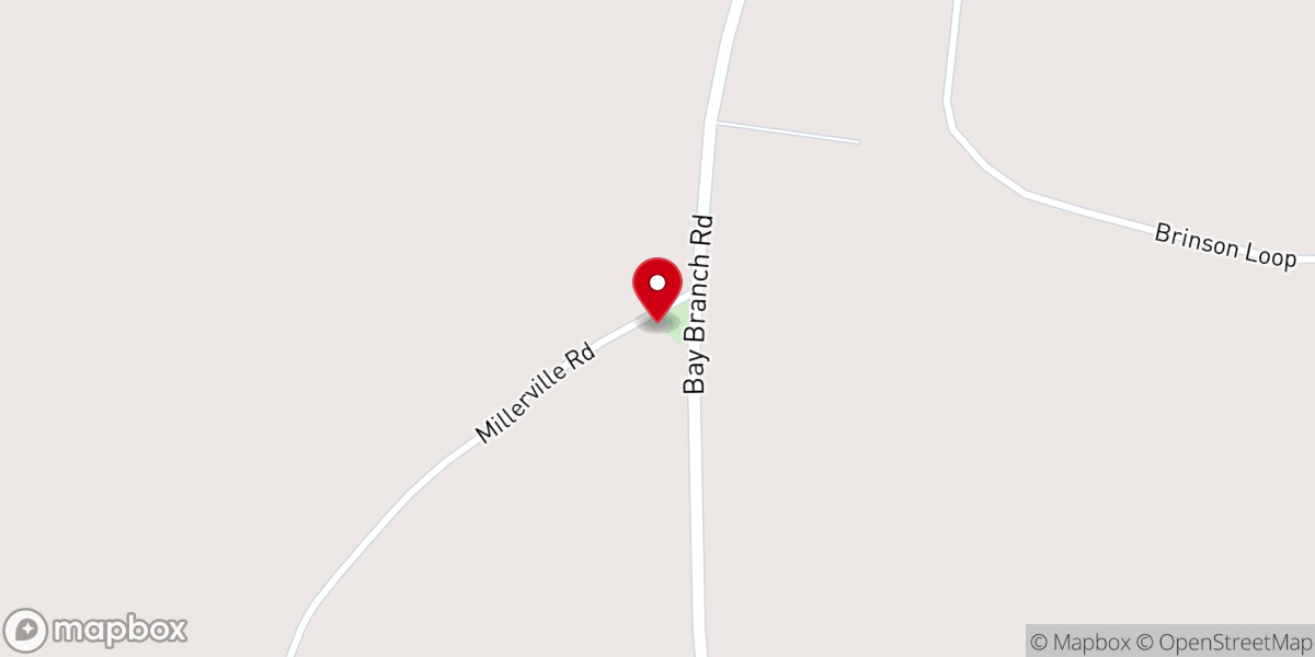 Map showing location of Grove Church