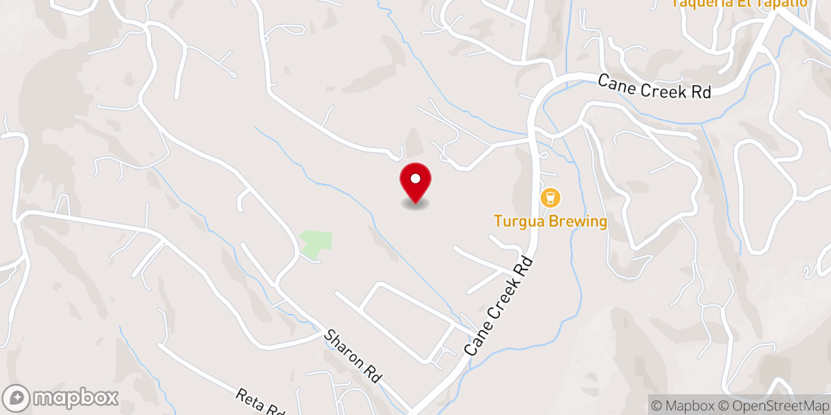 Map showing location of Blue Ridge Cowboy Church