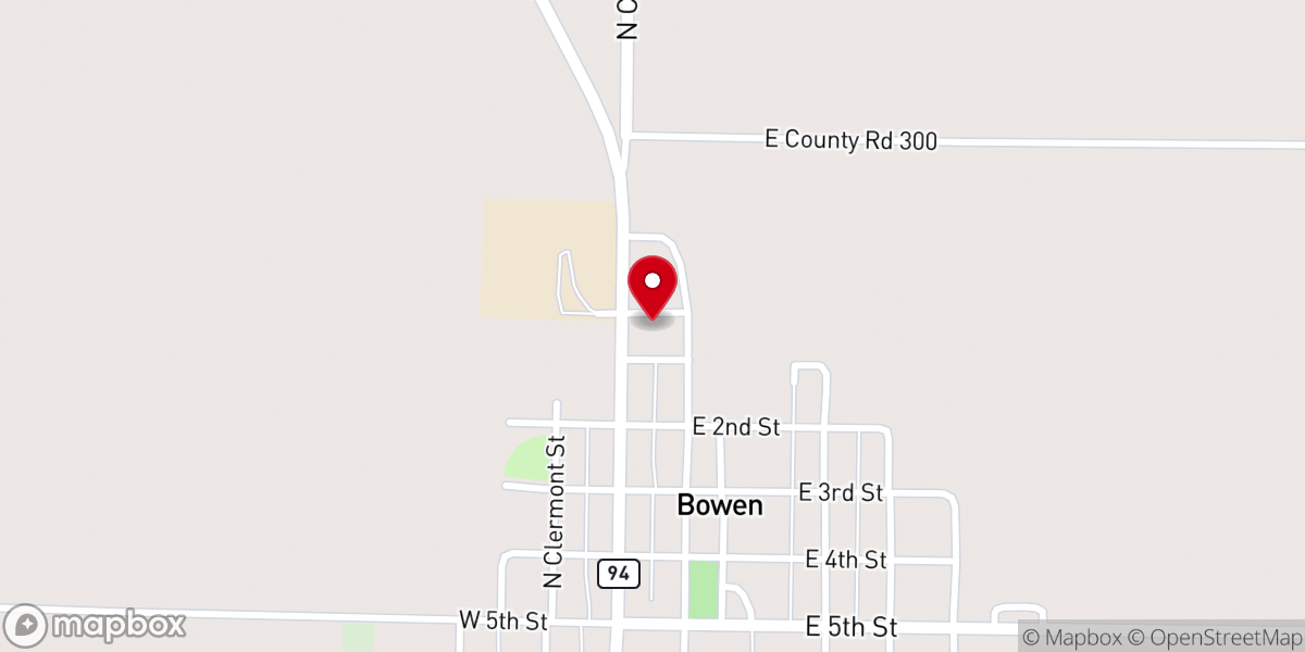 Map showing location of Living Faith United Methodist