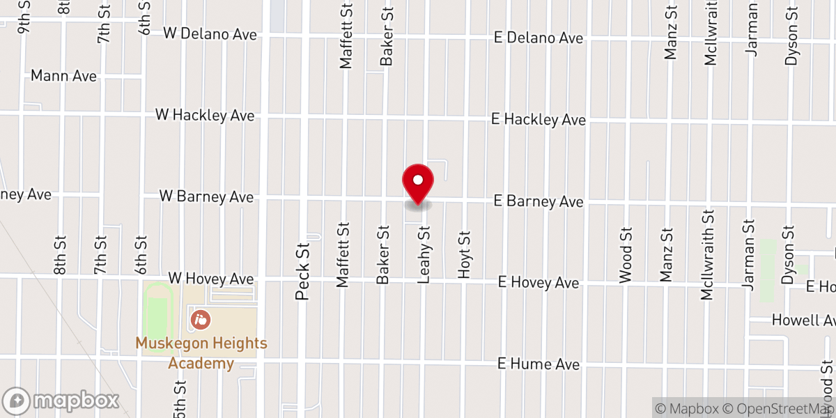 Map showing location of Covenant Community Church