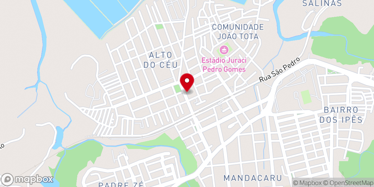 Map showing location of Conad-Mt Assembléia de Deus Ministerio Tambiá-Sede-Pb
