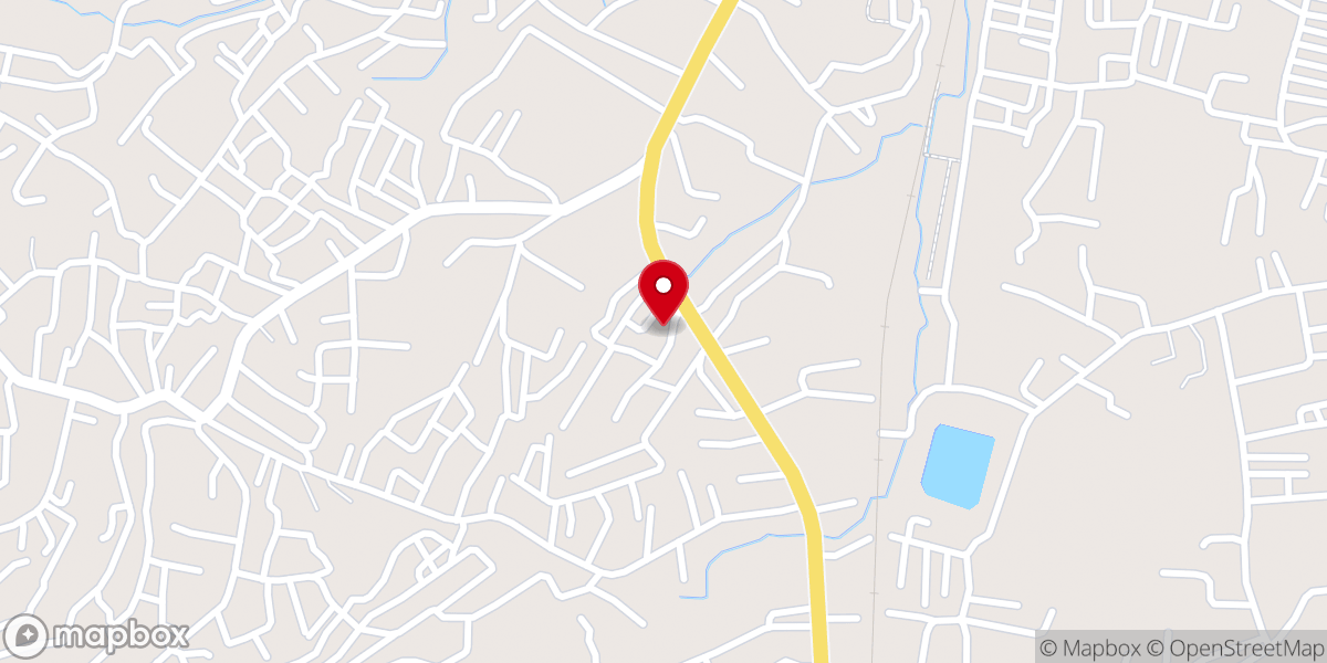 Map showing location of Nagamese Baptist Church kevijau