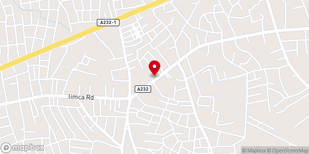 Map showing location of Christian Pentecostal Mission Int'l
