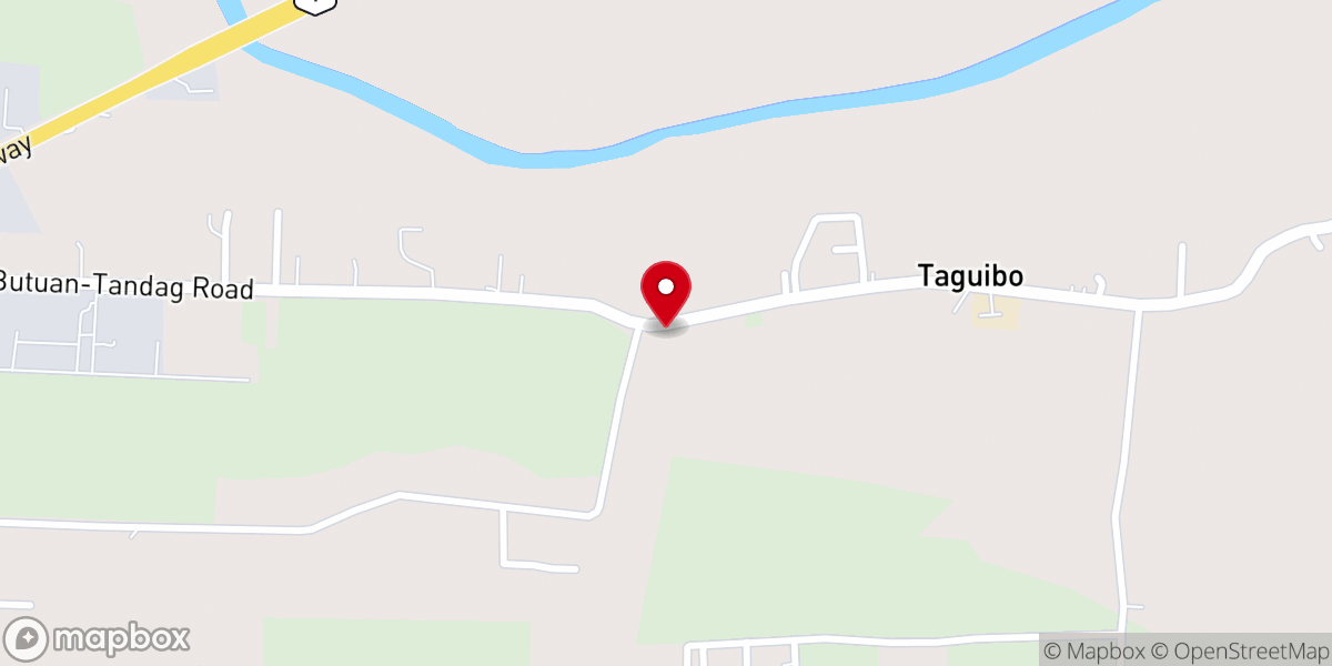 Map showing location of United Church of Christ in the Philippines-Taguibo