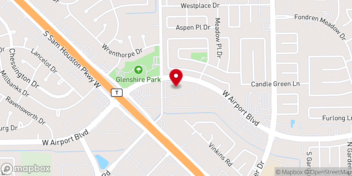 Map showing location of Congregation Beth Messiah