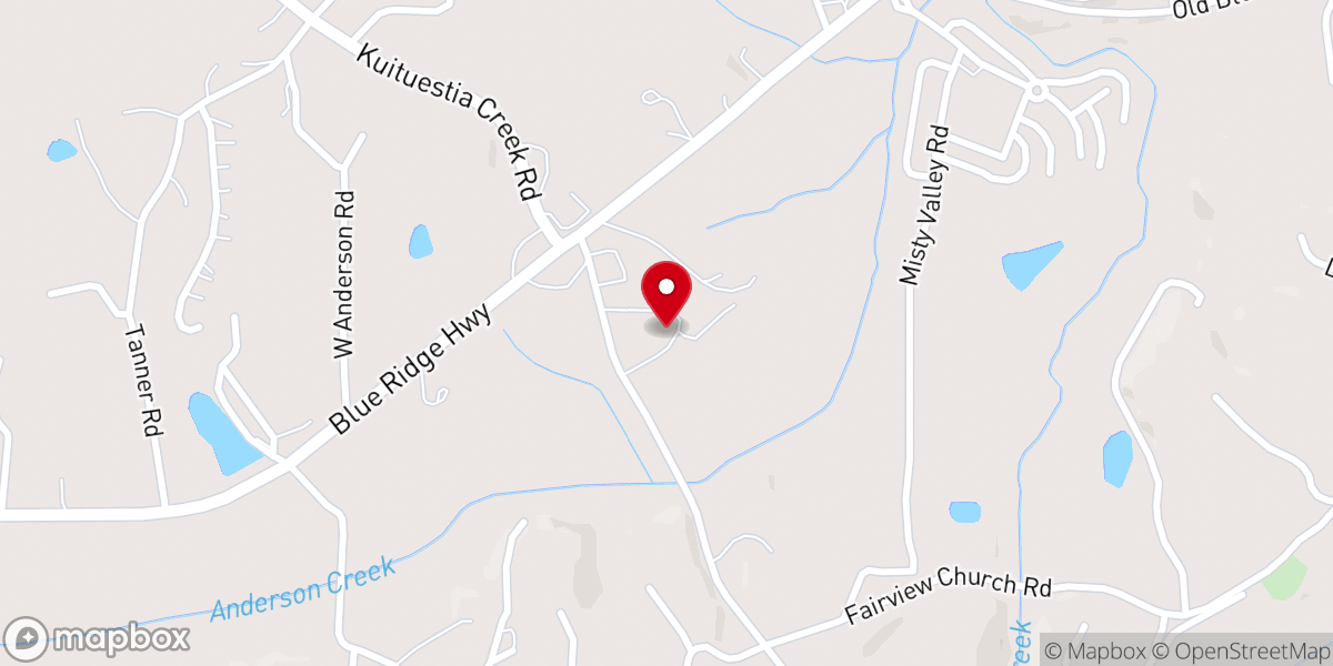 Map showing location of Shiloh Baptist Church