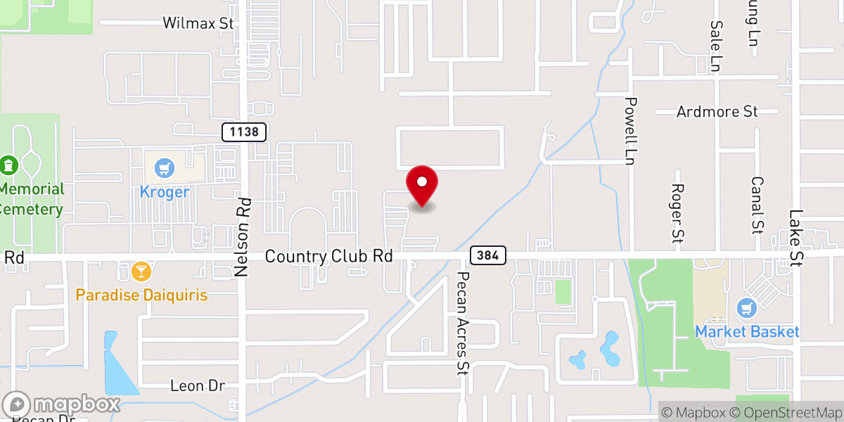 Map showing location of St Luke-Simpson United Methodist Church