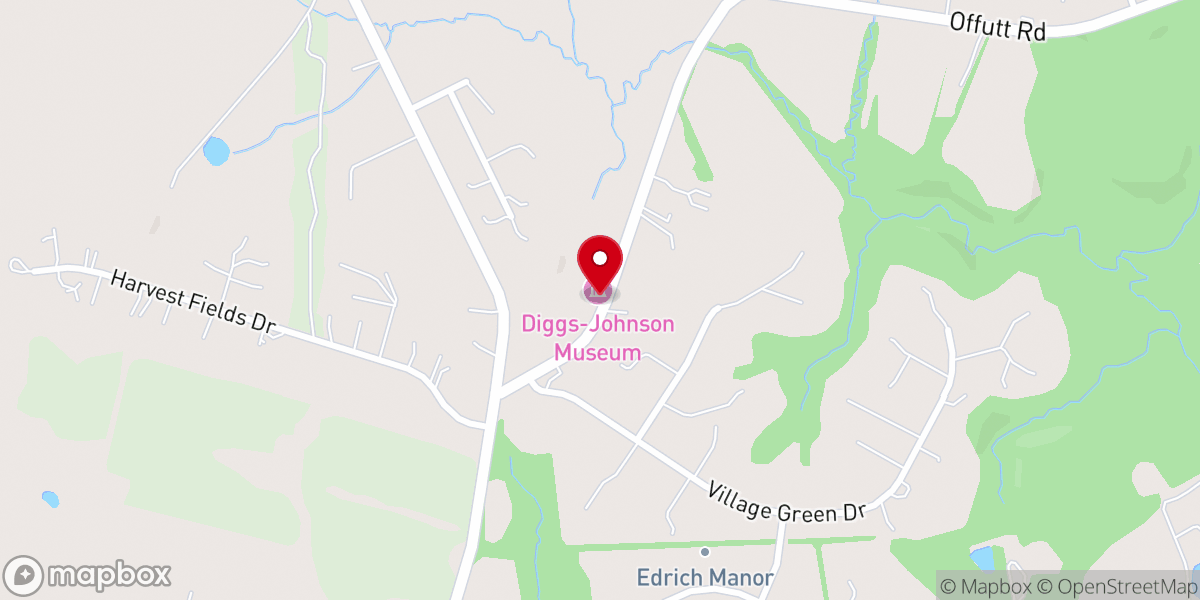 Map showing location of Cherry Hill Church
