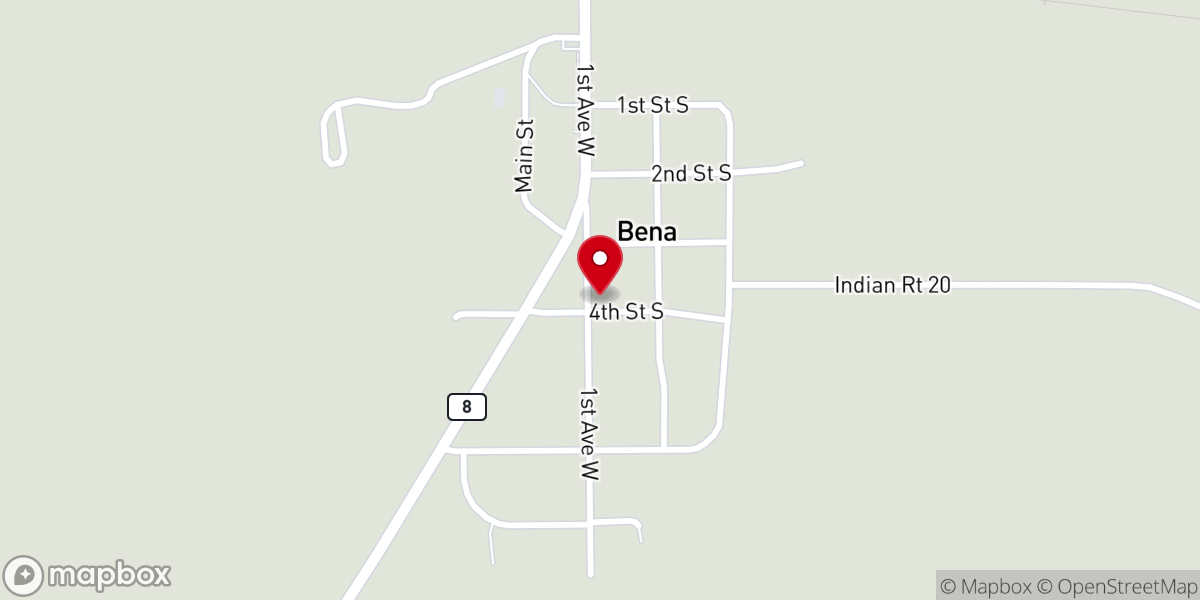Map showing location of St. Anne's Church