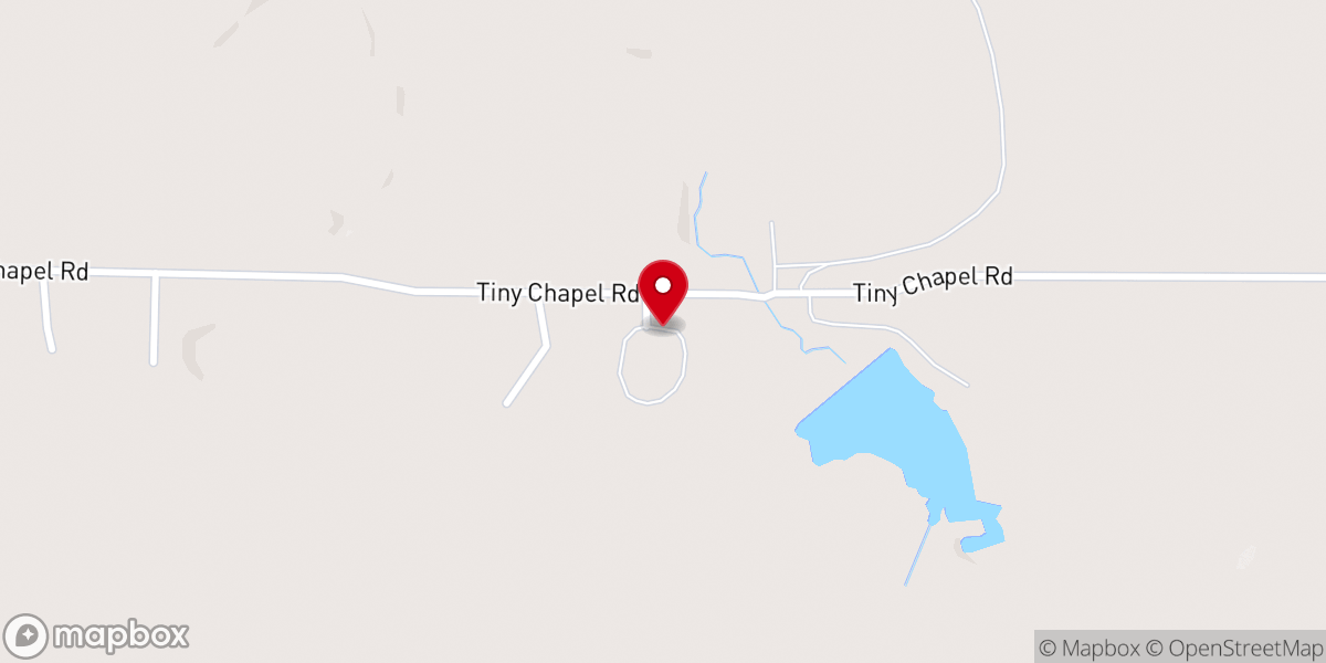 Map showing location of Durwood Missionary Baptist Church - Madill