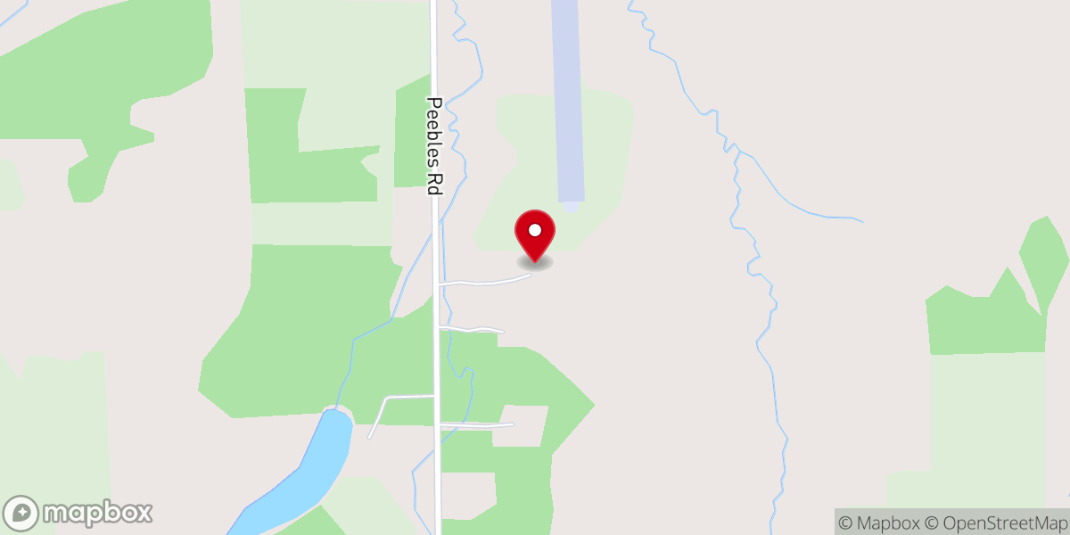Map showing location of Kingsville Lodge
