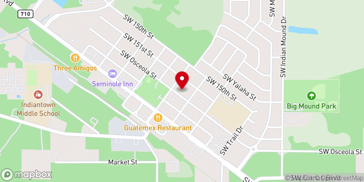 Map showing location of Asamblea Apostolica De La Fe En Cristo Jesus