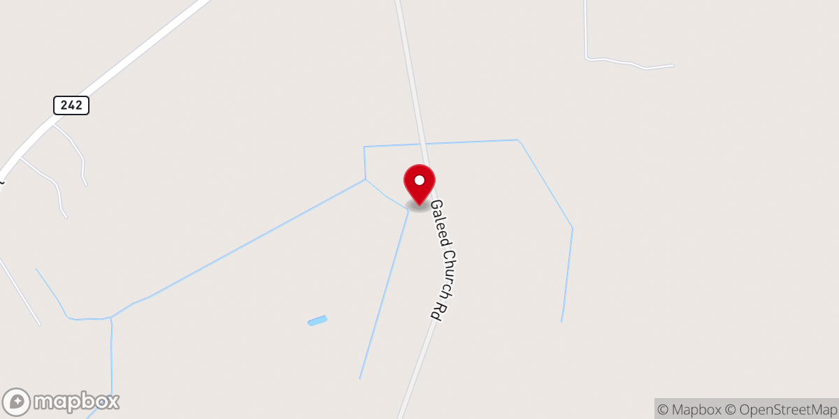Map showing location of Walters Family Farm