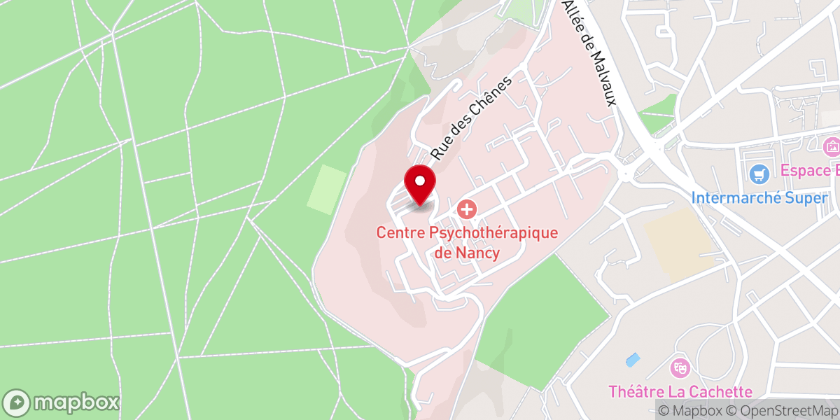 Map showing location of Chapelle Saint-Roch