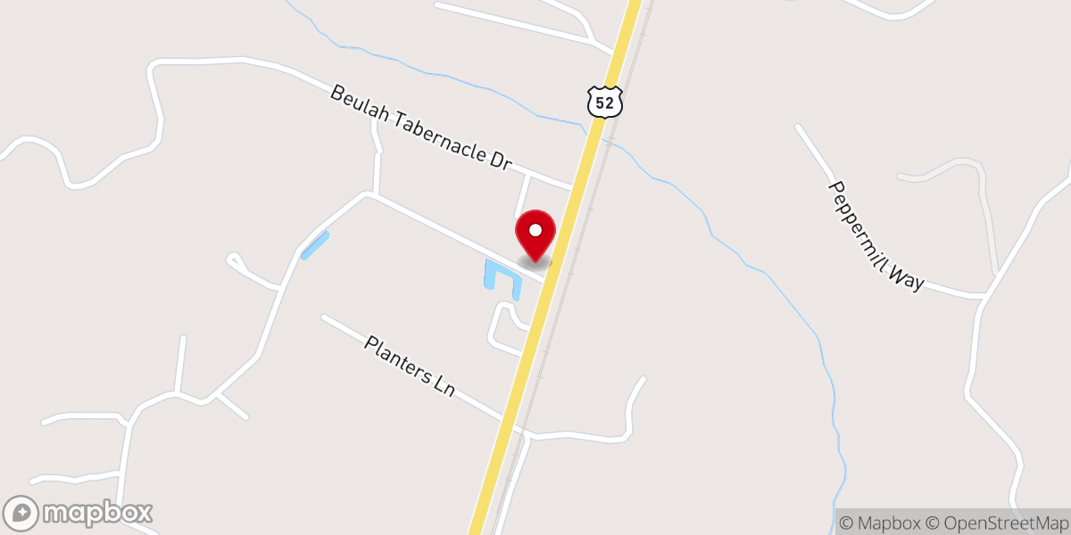 Map showing location of Holy Trinity Church
