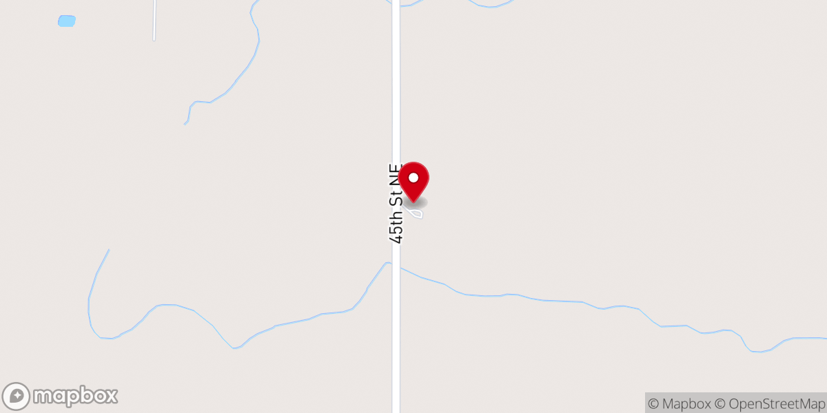 Map showing location of Bethel Church