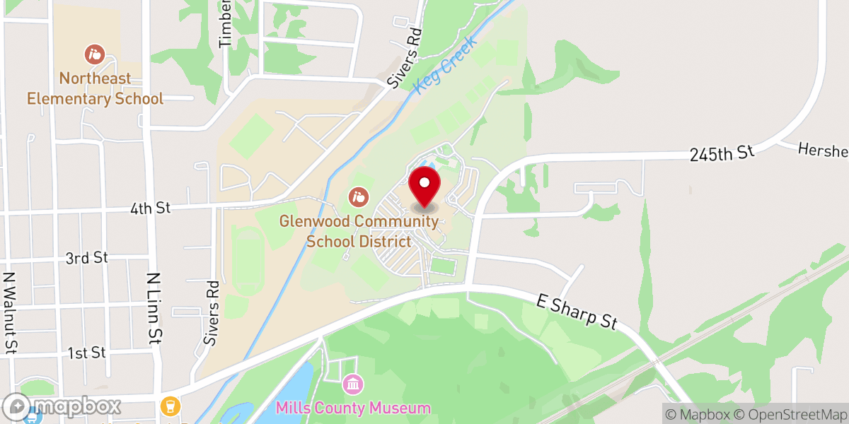 Map showing location of Common Ground Ministries