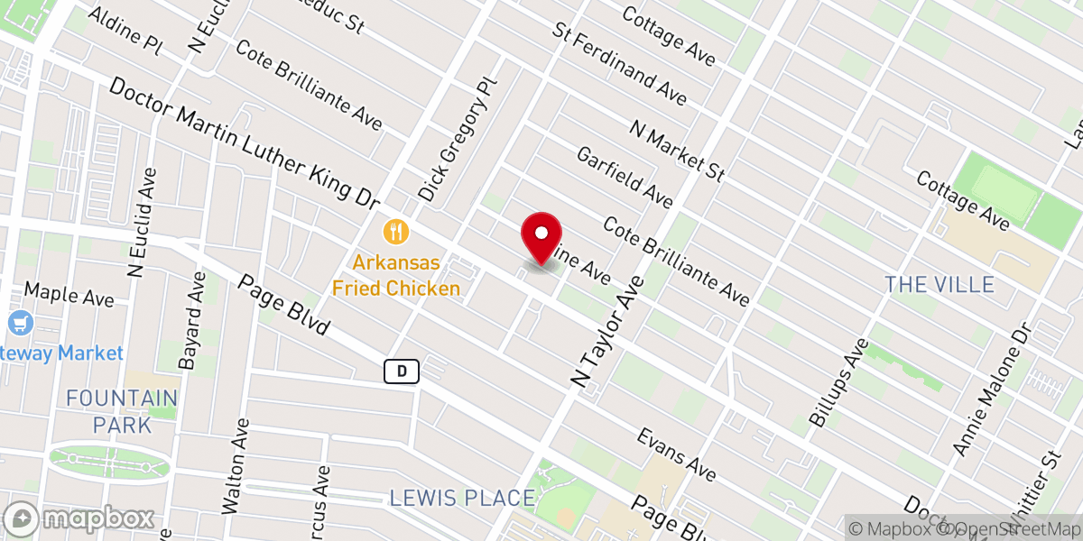 Map showing location of Zion Apostolic Pentecostal Church Inc