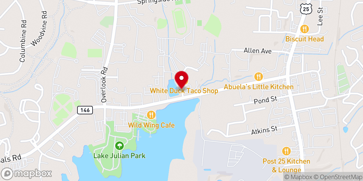 Map showing location of The Gathering Church
