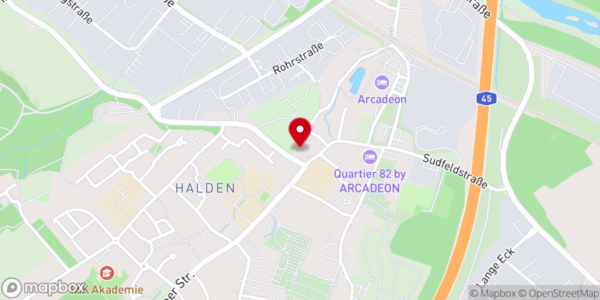 Map showing location of Heilig Kreuz