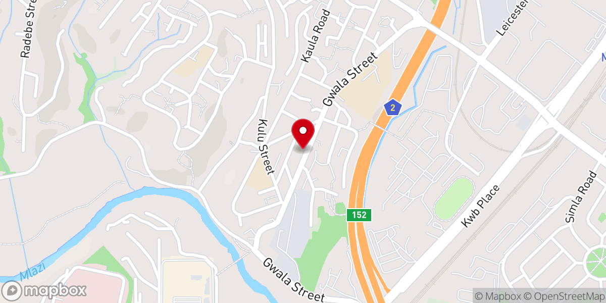Map showing location of THE METHODIST CHURCH OF SOUTHERN AFRICA