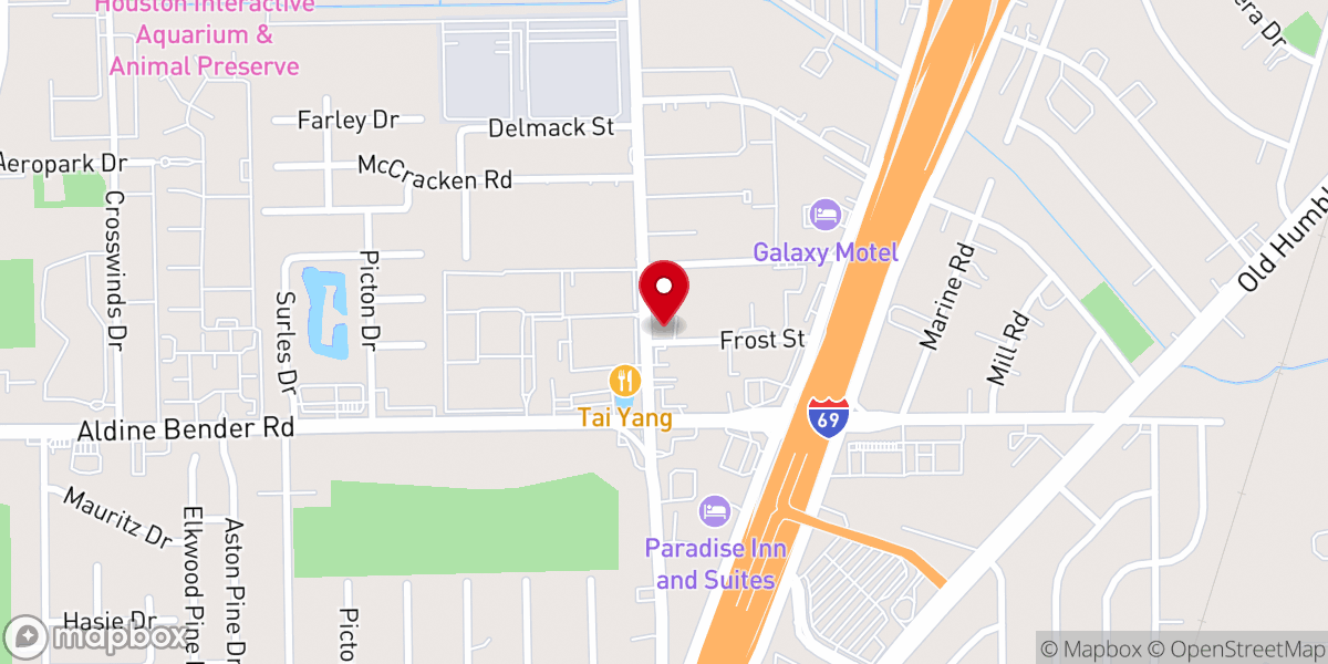 Map showing location of Iglesia El Poder de la Cruz A/D