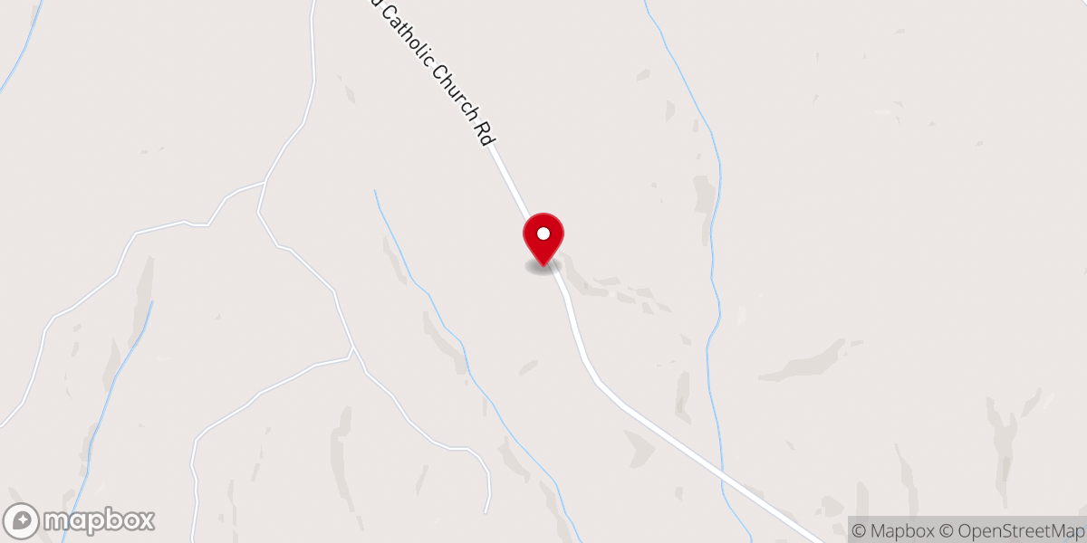 Map showing location of Catholic Presbyterian Church
