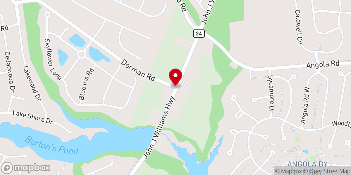 Map showing location of Chapel branch apartaments