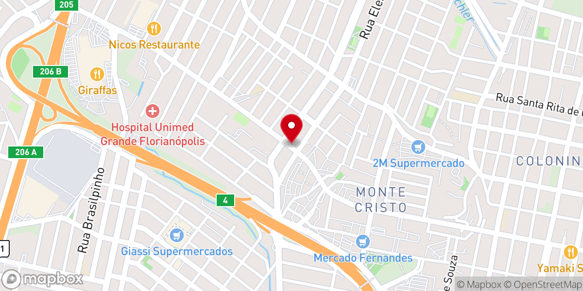 Map showing location of Igreja Pentecostal Brasas No Altar Vivendo A Palavra