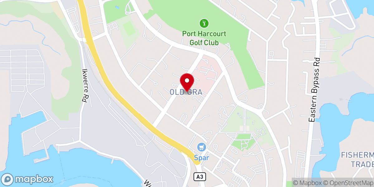 Map showing location of Church Of Nigeria (Anglican Communion)