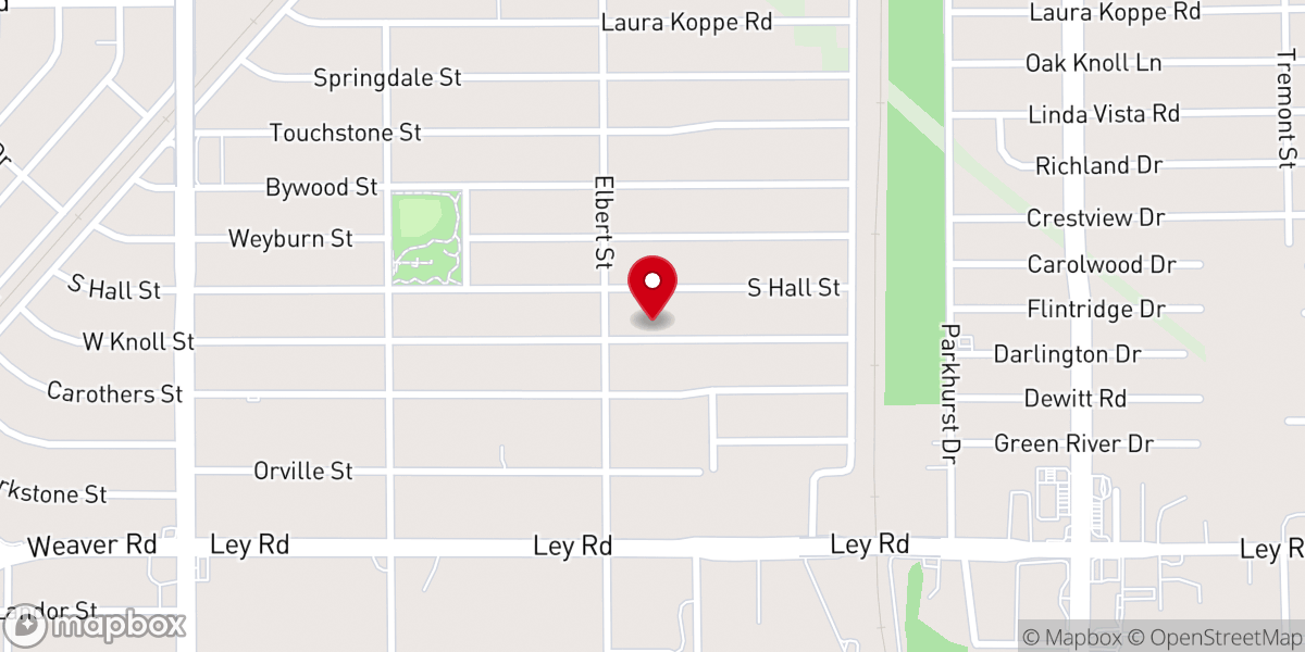 Map showing location of Solid Rock Apostolic Faith Ministries