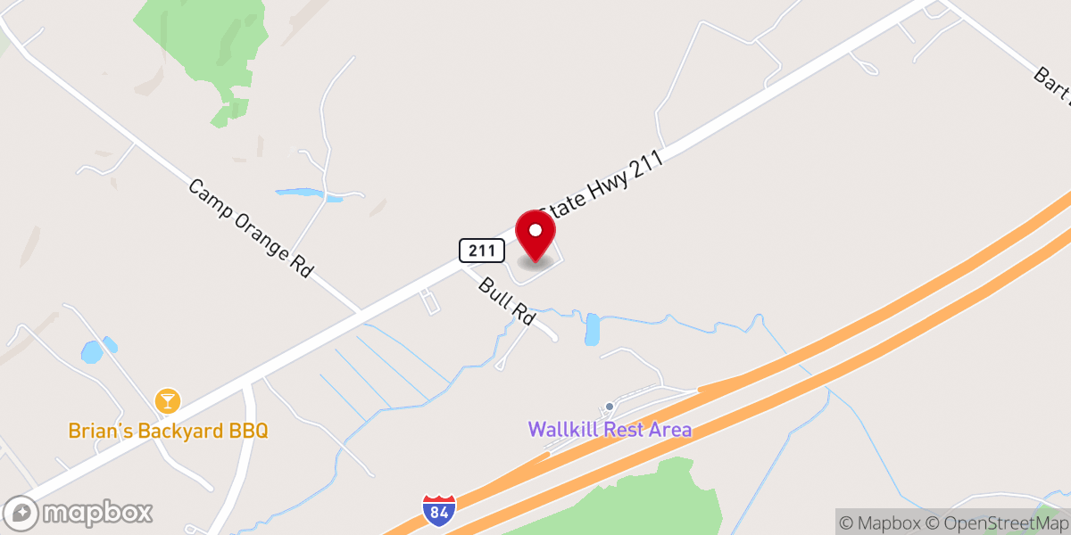 Map showing location of Harmony Ministries