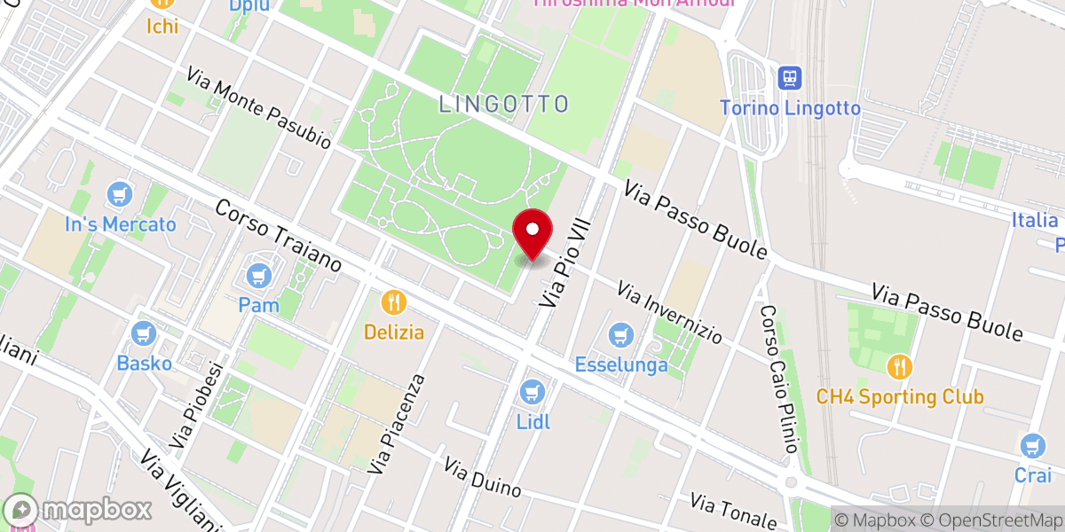 Map showing location of Chiesa Unita Pentecostale Internazionale di Torino - UPCI Emmanuel