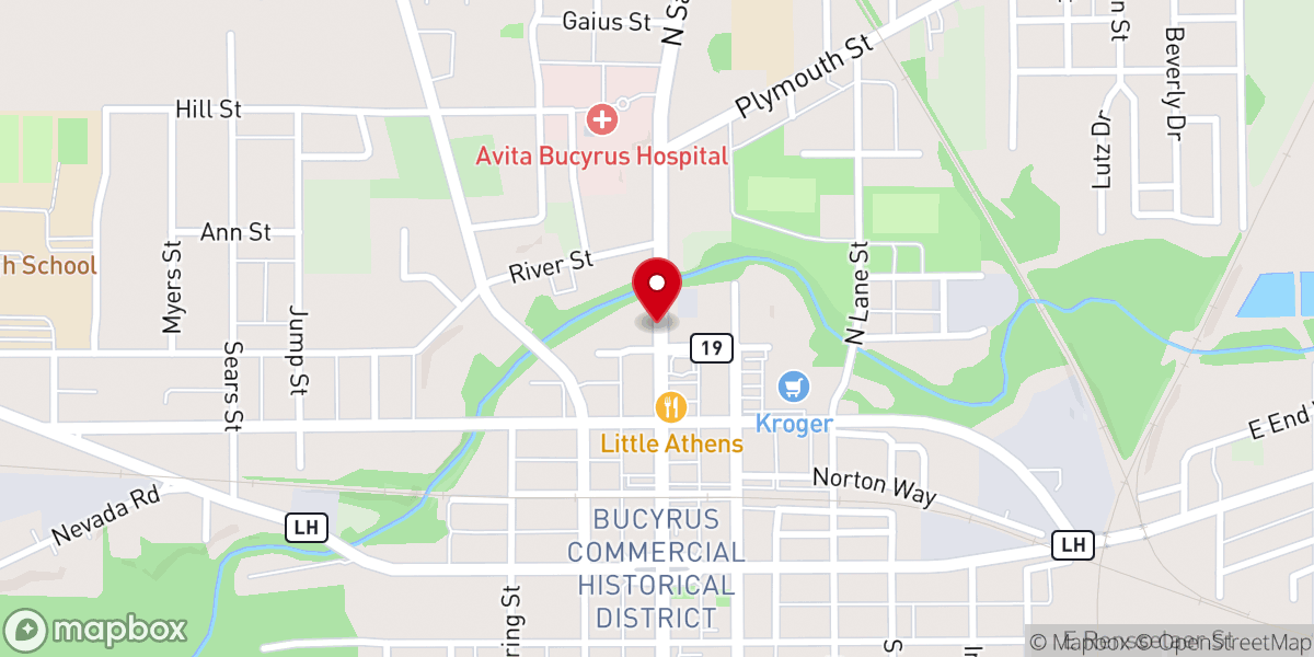 Map showing location of Food Pantry - Prevailing Word Ministry in Motion