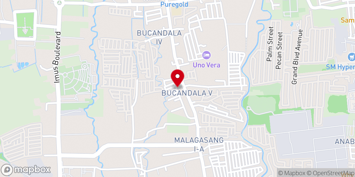 Map showing location of Baptist Bible Church of Christ - IMUS OUTREACH