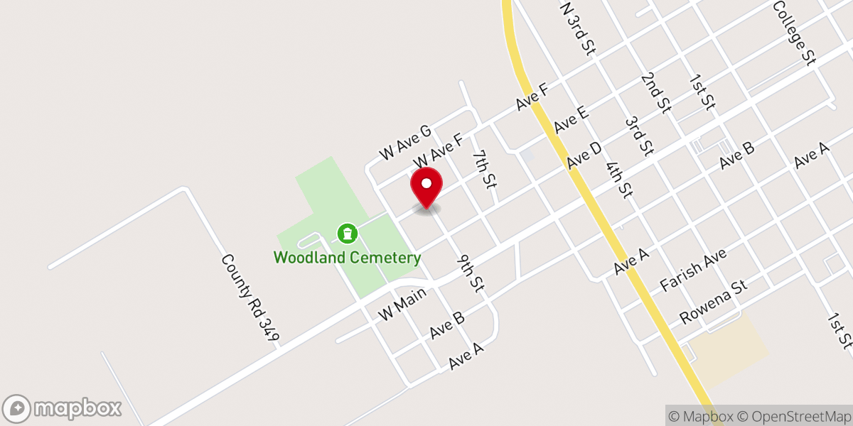 Map showing location of Independent Missionary Baptist