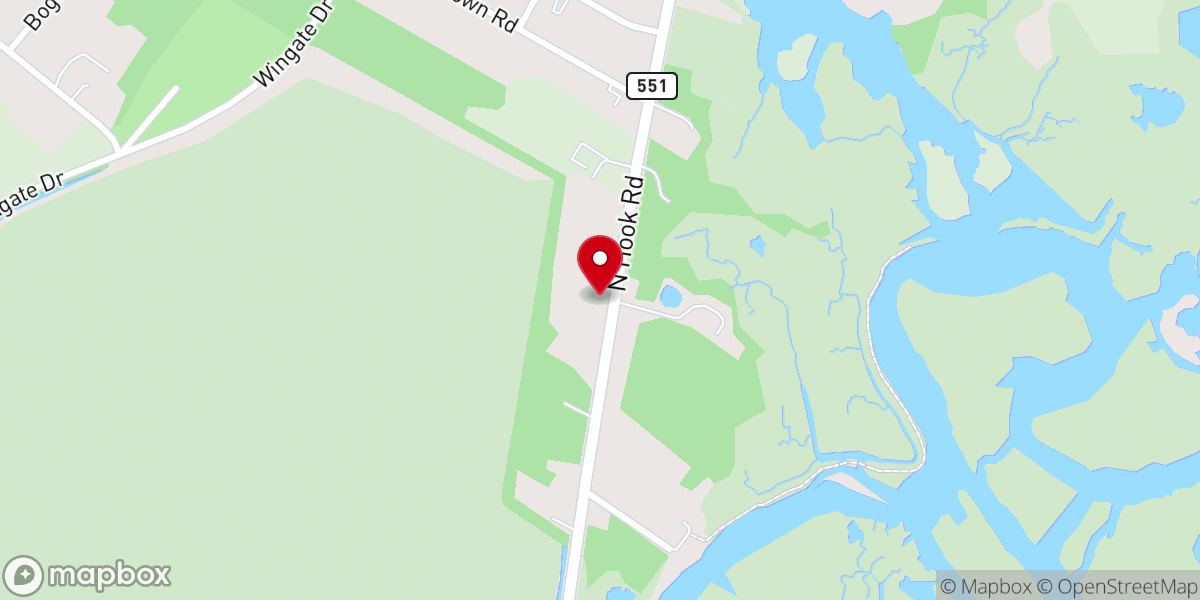 Map showing location of Seven & 40 Ministries