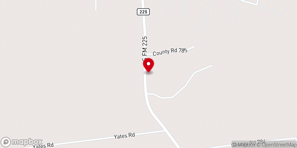 Map showing location of Faithbridge Church Douglass Tx
