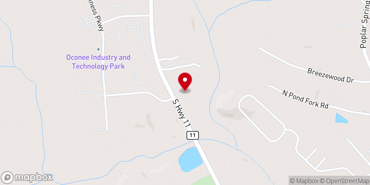 Map showing location of Westminster Seventh-day Adventist Church