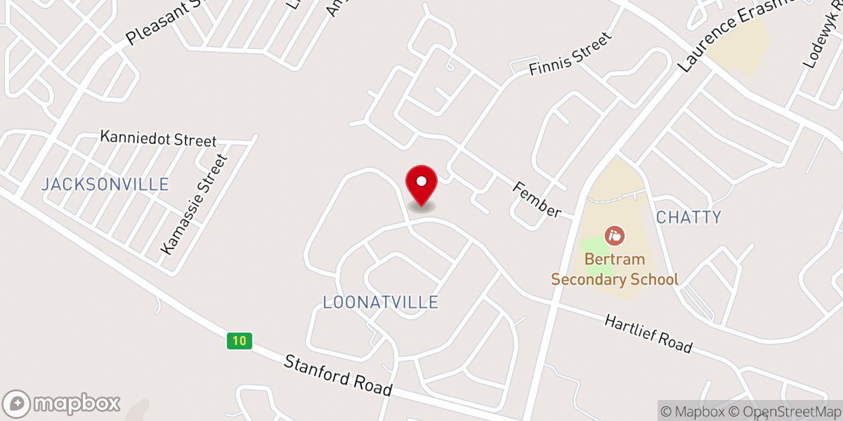 Map showing location of New Apostolic Church Palmridge